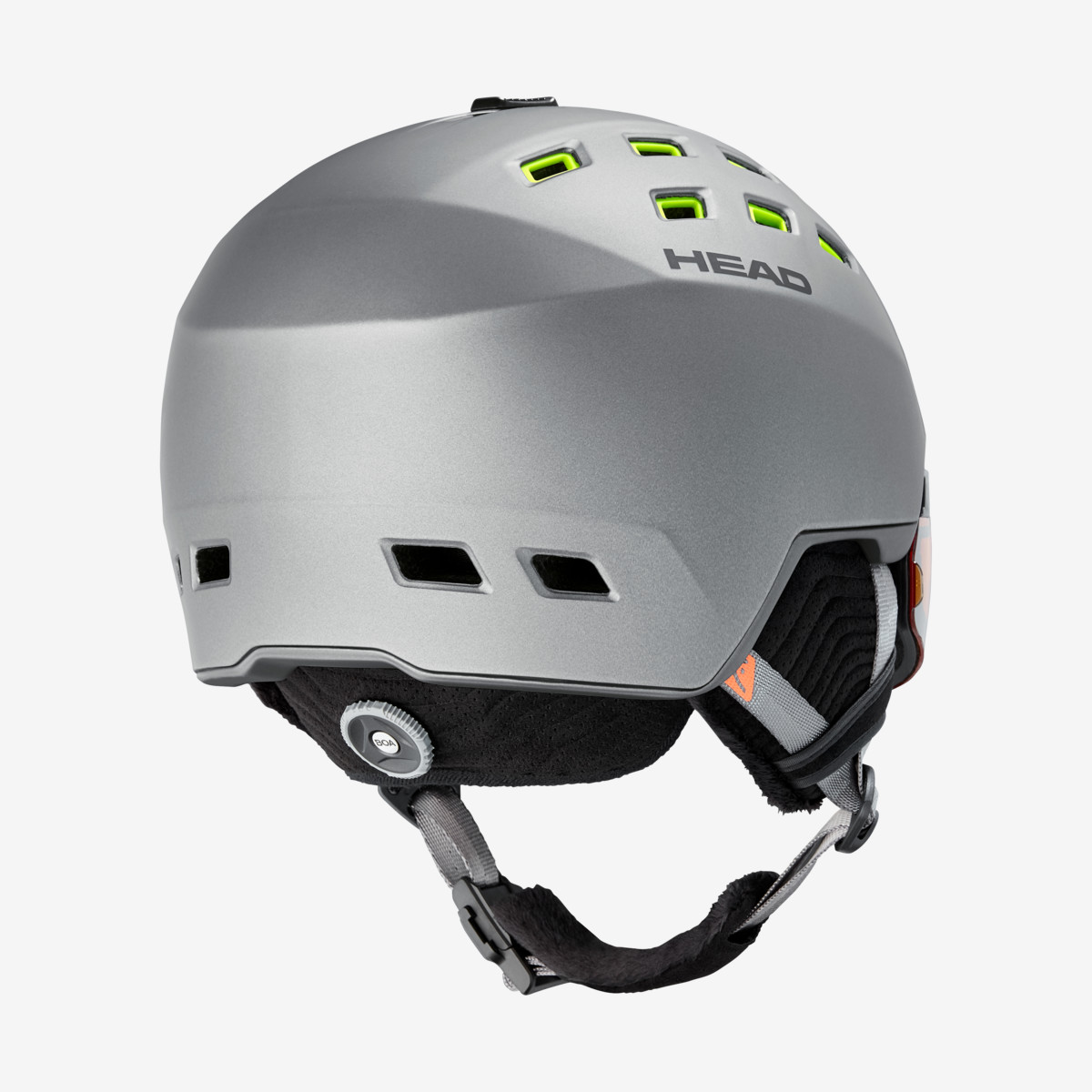 Ski Visor Helmet -  head RADAR VISOR SKI HELMET